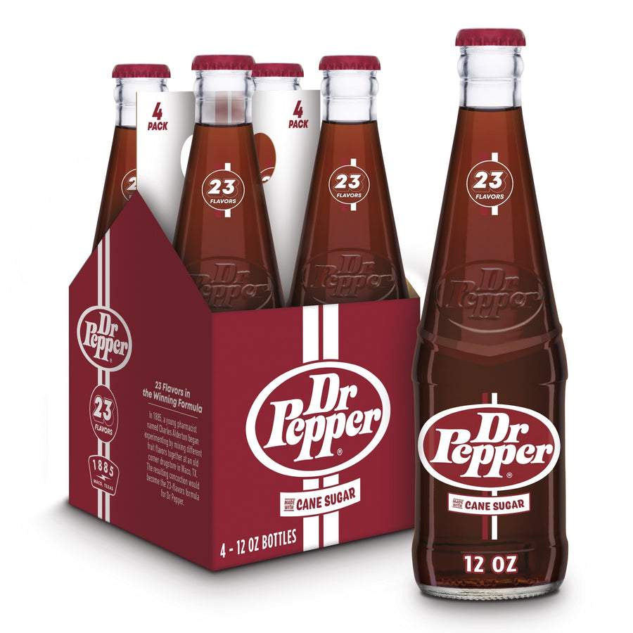 Dr Pepper Real Sugar Soda - Original Ready